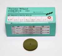 Диск полировочный Twister Wheel для финишной обработки акрила, Fine F-3, зелёны, без диск 20шт