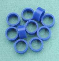 Кольцо силиконовое маркировочное, размер L (диаметр 8мм), синее, (10 шт./уп.), YDM (Япония)