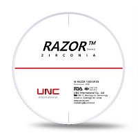 Диск циркониевый Razor 1300, размер 98х25мм, оттенок C4, однослойный