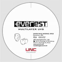 Диск циркониевый Everest Multilayer UVS, размер 95х16 мм, цвет B2, многослойный, для ускоренной синтеризации за 40 минут