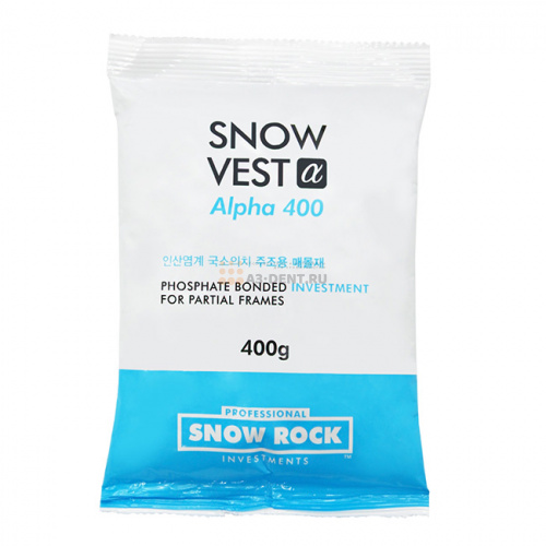 Паковочная масса SNOW VEST, шоковый нагрев, 400г.