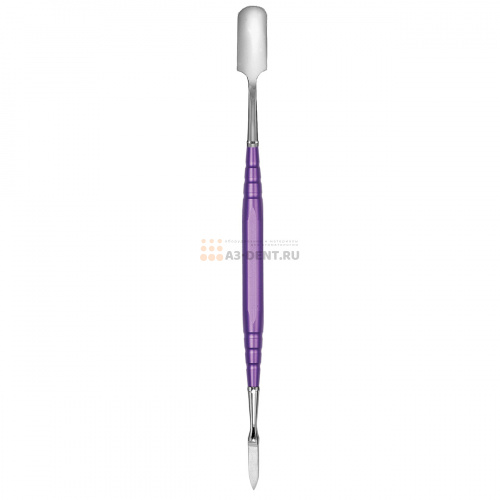 Инструмент моделировочный для воска ручка фиолетовая, насадки (F4,A3)  фото 7