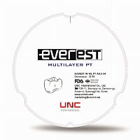 Диск циркониевый Everest Multilayer PT, размер 95х14 мм, цвет A3.5, многослойный