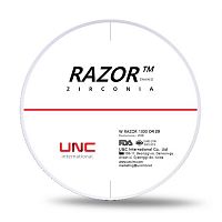 Диск циркониевый Razor 1300, размер 98х20мм, оттенок D4, однослойный
