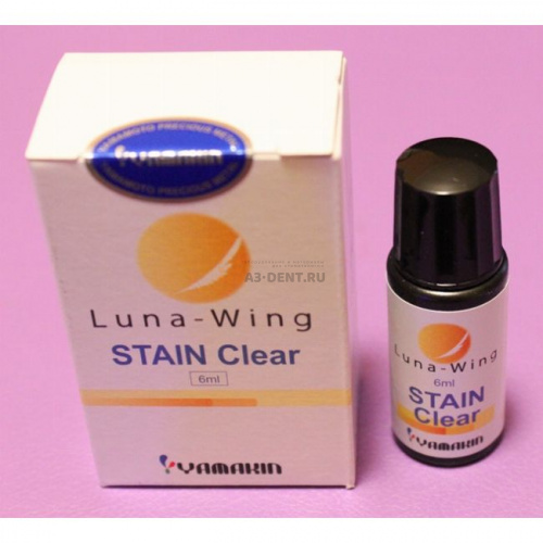 Жидкость Stain Clear, .Luna-Wing - растворитель прозрачный, для красителей, флакон 6 мл фото 2