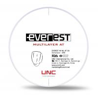 Диск циркониевый Everest  Multilayer AT, многослойный, размер 98х16мм, оттенок C4, UNC Inc (Корея)