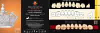 EFUCERA PX Posteriors боковые верхние, D2, ф. 34, зубы композитные трехслойные,  8 шт.