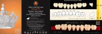 EFUCERA PX Posteriors боковые нижние, A1, ф. 28, зубы композитные трехслойные, 8 шт.