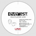Диск циркониевый Everest Multilayer UVS, размер 98х12 мм, цвет A1, многослойный, для ускоренной синтеризации за 40 минут