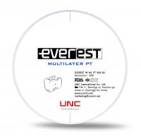 Диск циркониевый Everest  Multilayer PT, многослойный, размер 98х18мм, оттенок BL3, UNC Inc (Корея)