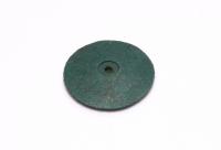 Силиконовый полир (диск тонкий) для пластмассы, металла, зелёный, 22мм, SONG YOUNG (Тайвань)