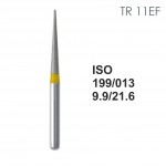 Бор алмазный MANI TR-11EF по ISO 199, конус,013х9,9х21,6мм,макс.скорость 300 тыс.об,зерн.EF,5шт