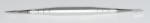 Инструмент моделировочный для воска ручка 07303 серебристая, насадки (A8,A9) - нерж. сталь