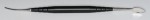 Инструмент моделировочный для воска ручка 07304 черная, насадки (E1,F2) - нерж. сталь