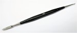 Инструмент моделировочный для воска ручка 07304 черная, насадки (А1,В2) - нерж. сталь