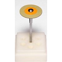 Полир силиконовый с добавлением алмаза для обработки стеклокерамики диск-''колесо'' D-20мм,H-1мм,FINE 1 шт
