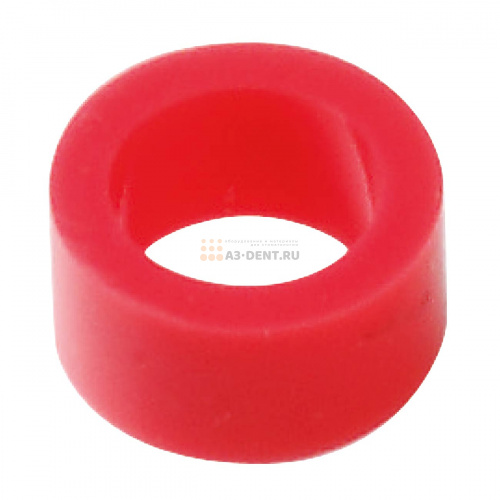 Кольцо силиконовое маркировочное, размер S, цвет красный фото 2