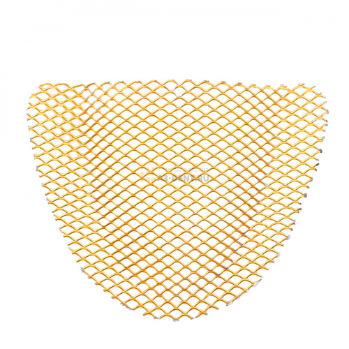 Решетка базисная Wuhan золотистая с мелкими ячейками, верхняя, 2шт. фото 2