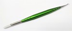 Инструмент моделировочный для воска ручка 07302 зеленая, насадки (А2,С2) - нерж. сталь