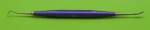 Инструмент моделировочный для воска ручка 07306 фиолетовая, насадки (D3,D4) - нерж. сталь